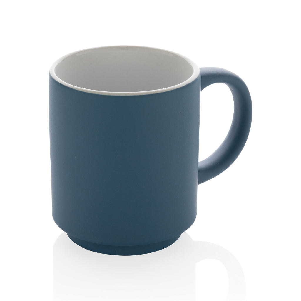 Stapelbare Keramiktasse, 180ml – Ansicht 1