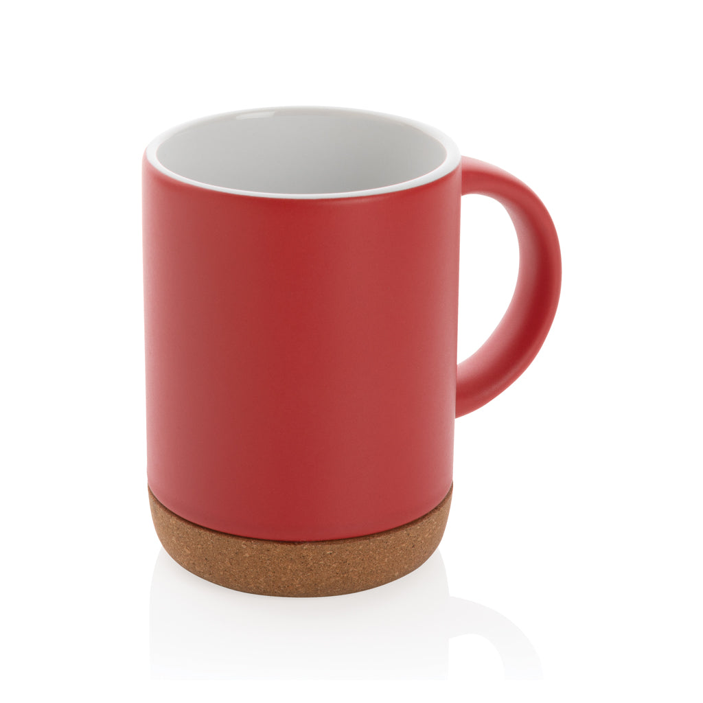Keramikbecher mit Korkboden, 280ml – Ansicht 3