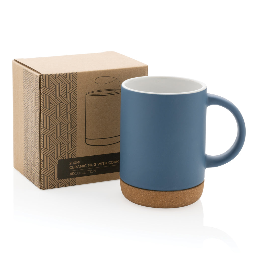 Keramikbecher mit Korkboden, 280ml – Ansicht 7