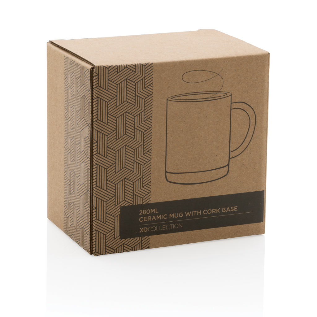 Keramikbecher mit Korkboden, 280ml – Ansicht 8