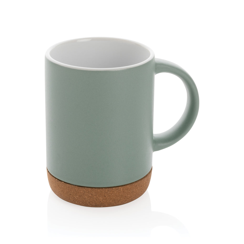 Keramikbecher mit Korkboden, 280ml – Ansicht 2