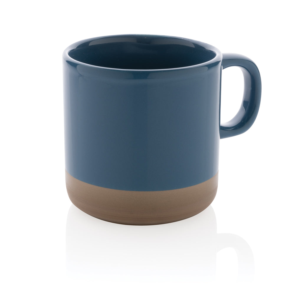Becher aus glasiertem Keramik, 300ml – Ansicht 1