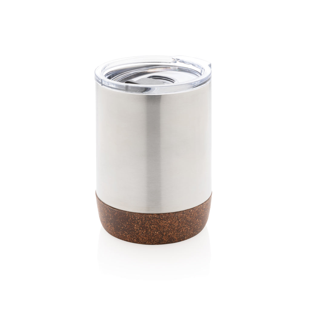 Kleine Vakuum-Kaffeetasse aus RCS rSteel & Kork – Ansicht 2