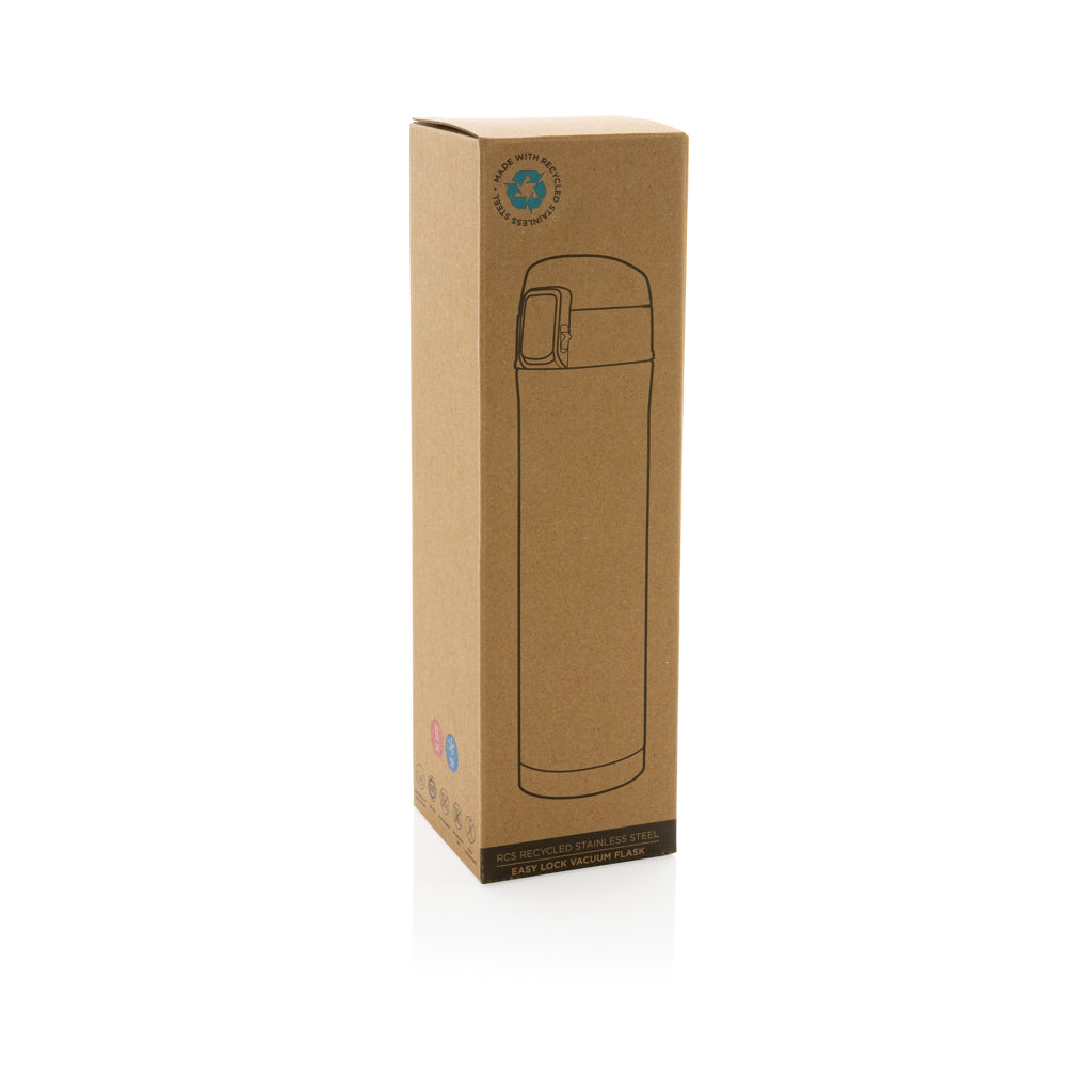 Easy Lock Vakuum-Flasche aus RCS recyceltem Stahl – Ansicht 6