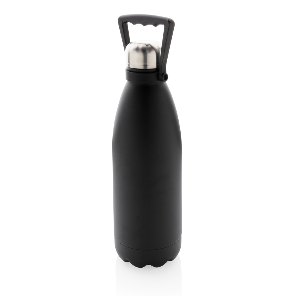 Große Vakuumflasche aus RCS recyceltem Stainless-Steel 1,5L – Ansicht 1