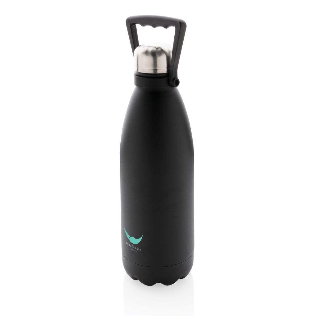 Große Vakuumflasche aus RCS recyceltem Stainless-Steel 1,5L – Ansicht 6