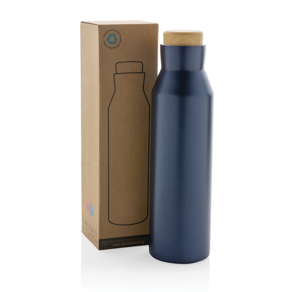 Gaia Vakuumflasche aus RCS recyceltem Stainless-Steel – Ansicht 5