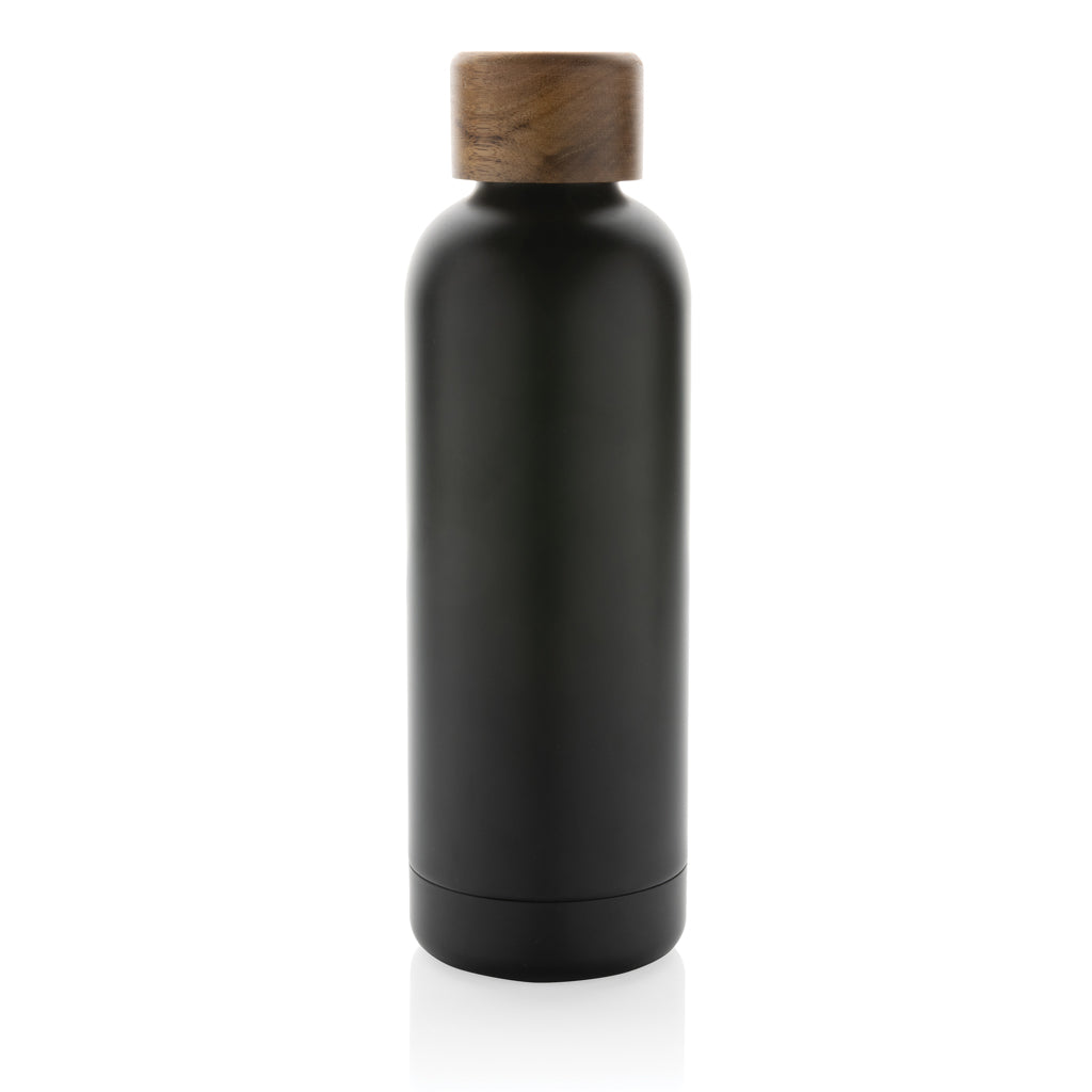 Wood Vakuumflasche aus RCS recyceltem Stainless-Steel – Ansicht 3