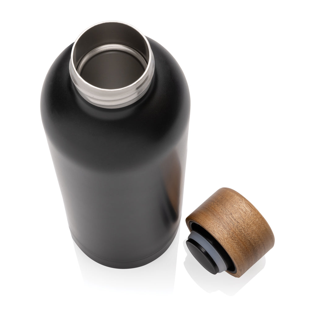 Wood Vakuumflasche aus RCS recyceltem Stainless-Steel – Ansicht 4