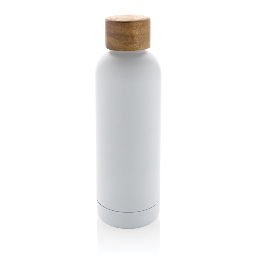 Wood Vakuumflasche aus RCS recyceltem Stainless-Steel – Ansicht 2