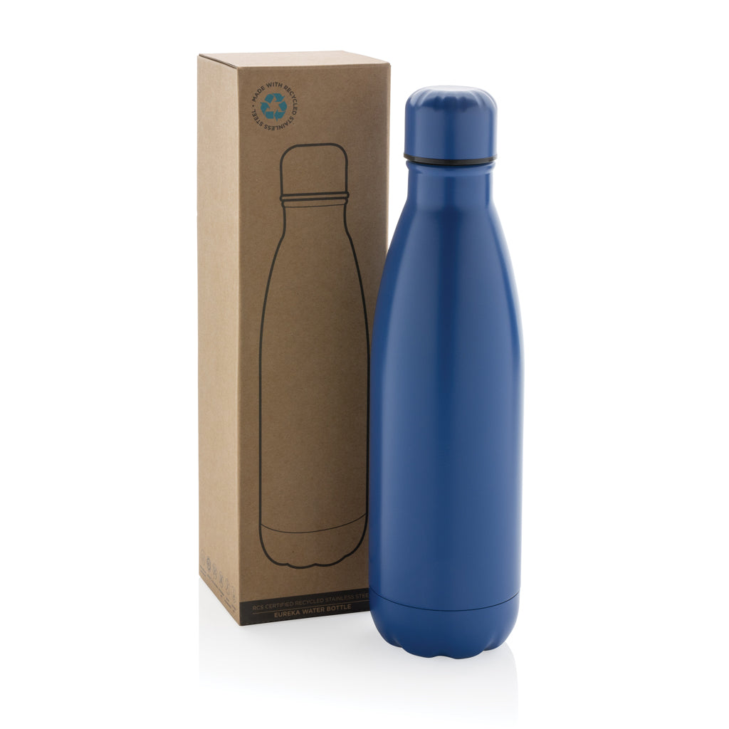 Eureka einwandige Wasserflasche aus RCS rec. Stainless-Steel – Ansicht 7
