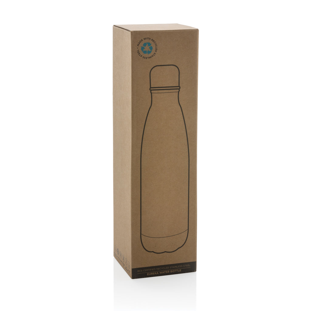 Eureka einwandige Wasserflasche aus RCS rec. Stainless-Steel – Ansicht 8