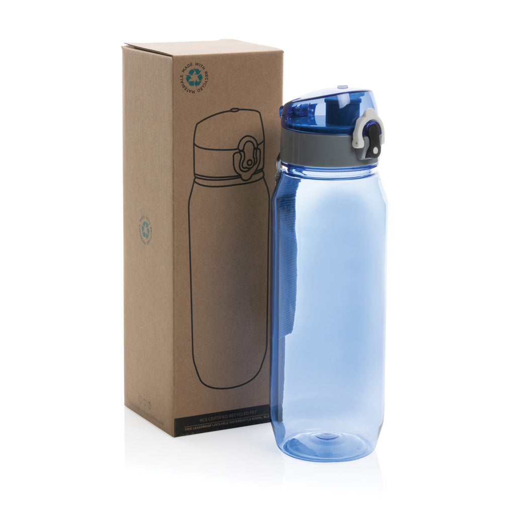 Yide verschließbare Wasserflasche aus RCS rec. PET, 800ml – Ansicht 7