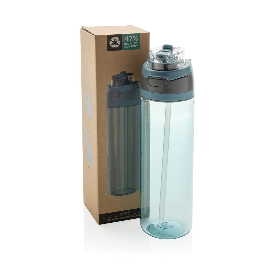 Omni Sip Wasserflasche 800ml aus RCS RPET – Ansicht 4