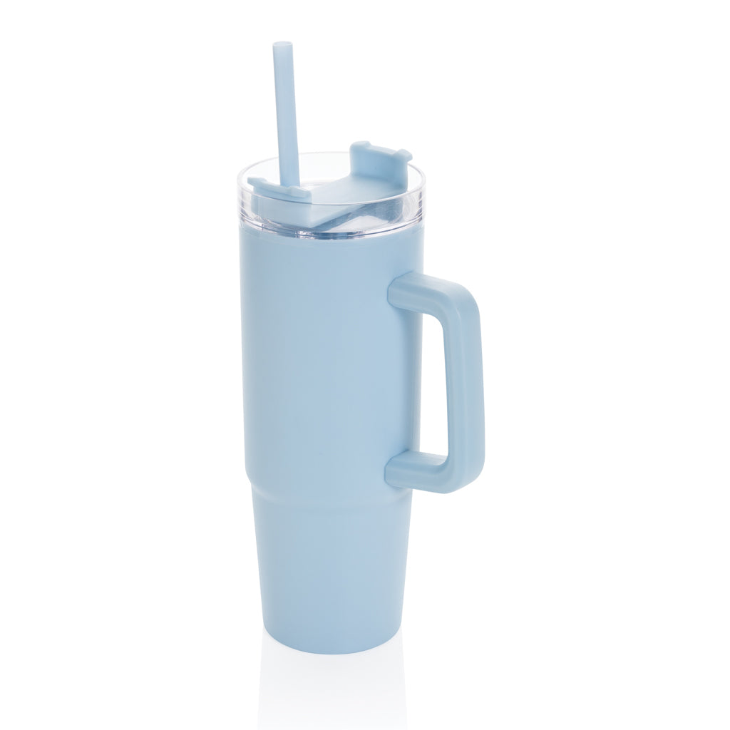 Tana Becher aus RCS recyceltem Kunststoff mit Griff 750ml – Ansicht 2
