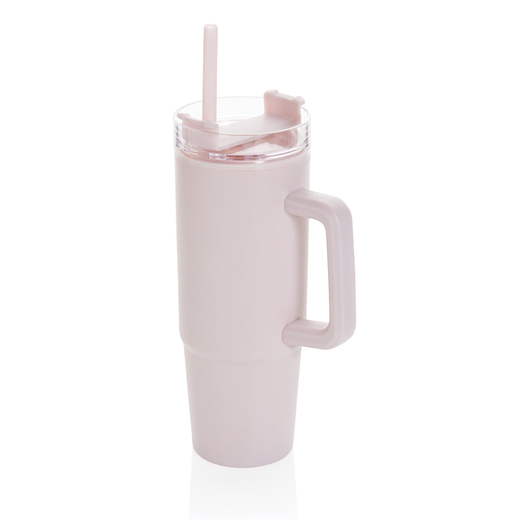 Tana Becher aus RCS recyceltem Kunststoff mit Griff 750ml – Ansicht 4