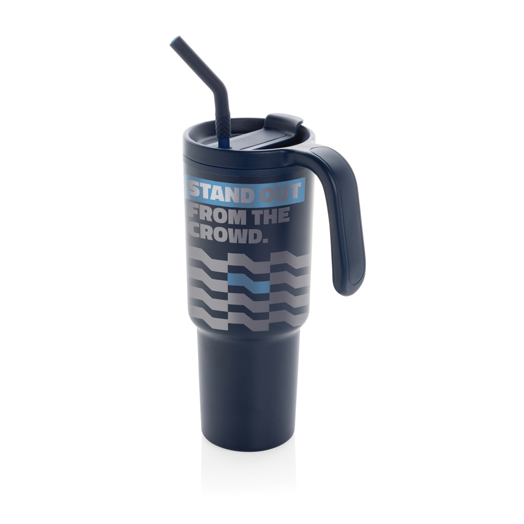Graphic 360 Becher aus RCS-zertifiziert recyc. Stahl, 900ml – Ansicht 7