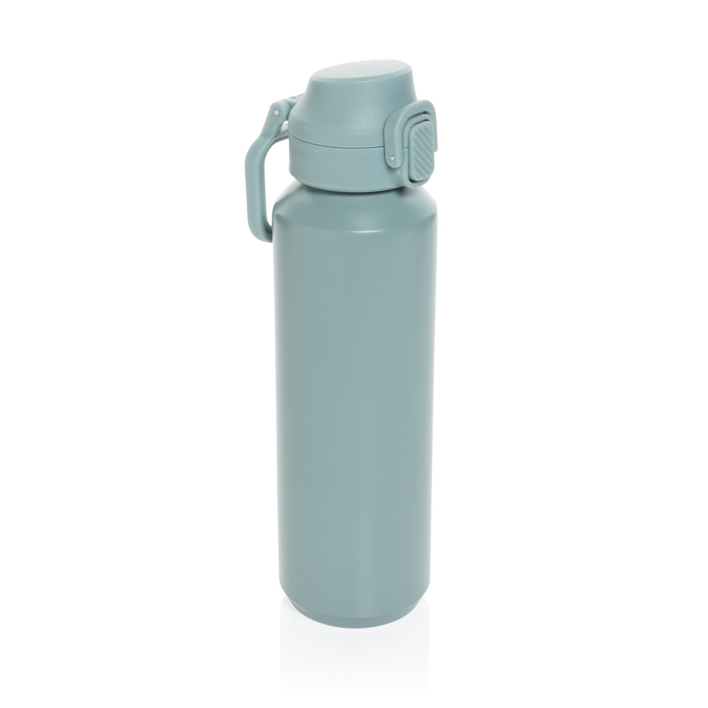 Via RCS Re-Steel Sportflasche mit Verschluss, 600ml – Ansicht 2
