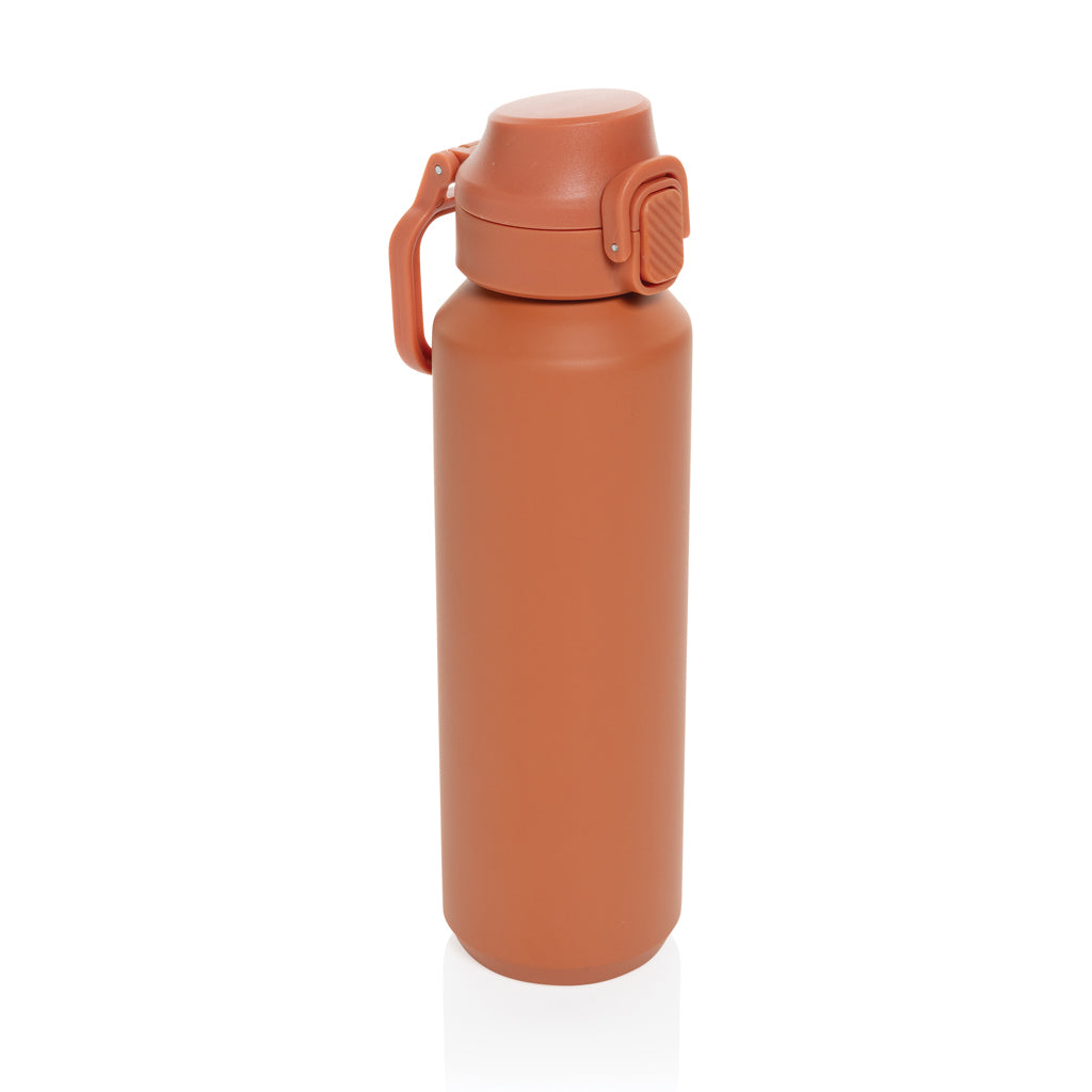 Via RCS Re-Steel Sportflasche mit Verschluss, 600ml – Ansicht 4