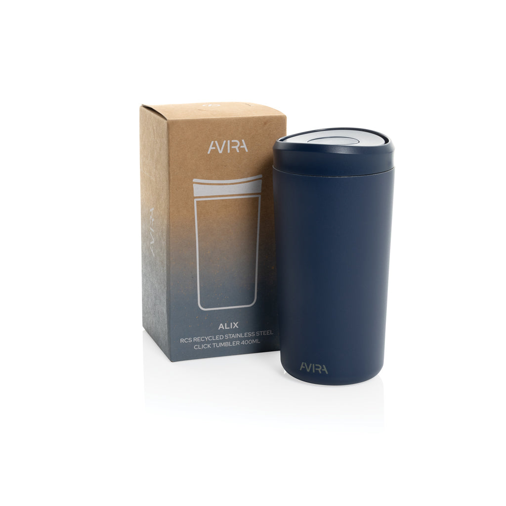 Avira Alix Klickbecher aus RCS rec. Stahl 400ml – Ansicht 5