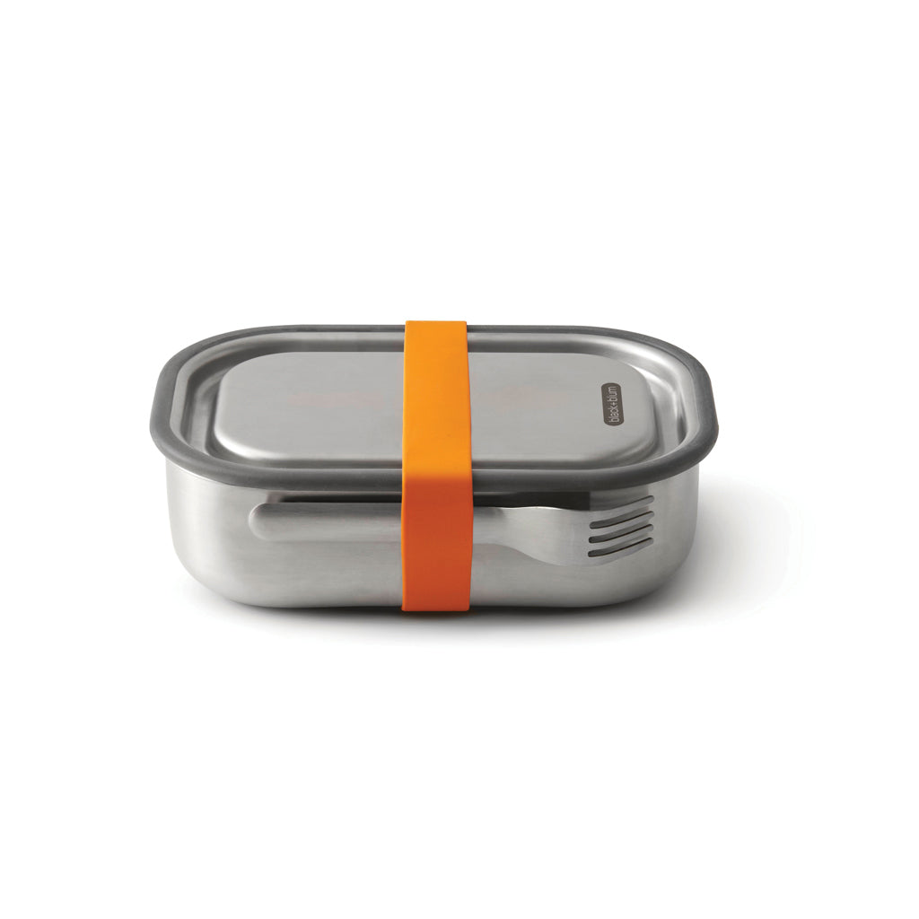 Black+Blum Stainless Steel Lunch Box groß als Werbeartikel mit Logo