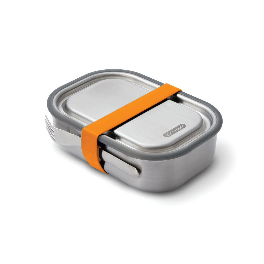 Black+Blum Stainless Steel Lunch Box groß als Werbeartikel mit Logo
