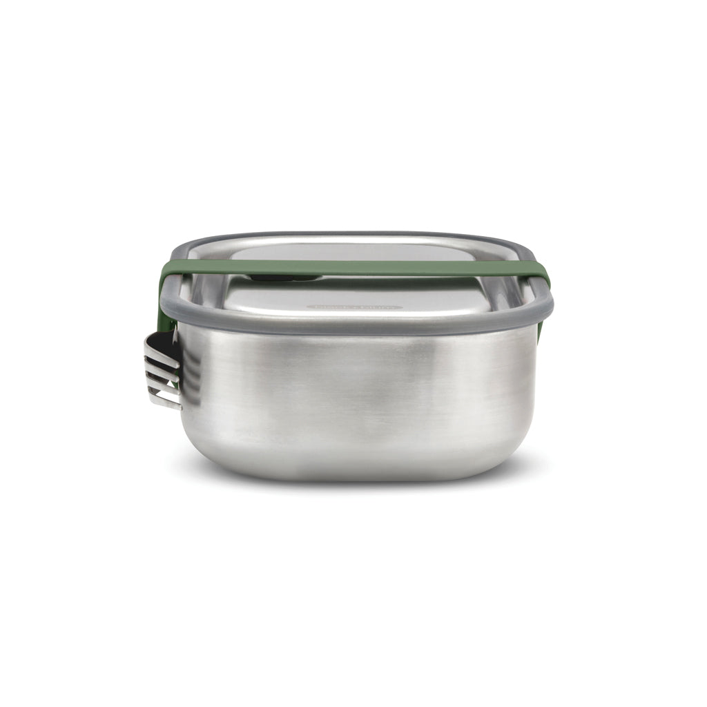 Black+Blum Stainless Steel Lunch Box groß als Werbeartikel mit Logo