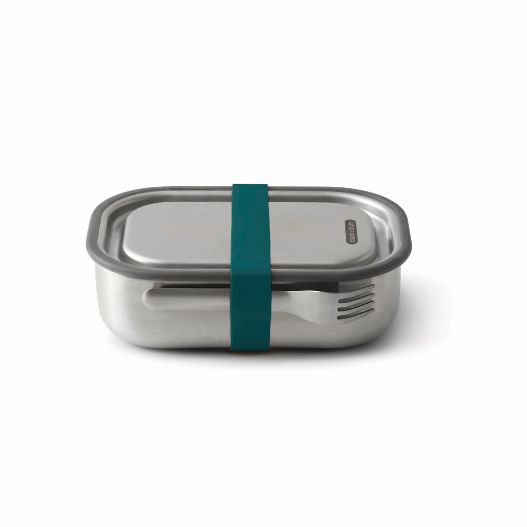Black+Blum Stainless Steel Lunch Box groß als Werbeartikel mit Logo