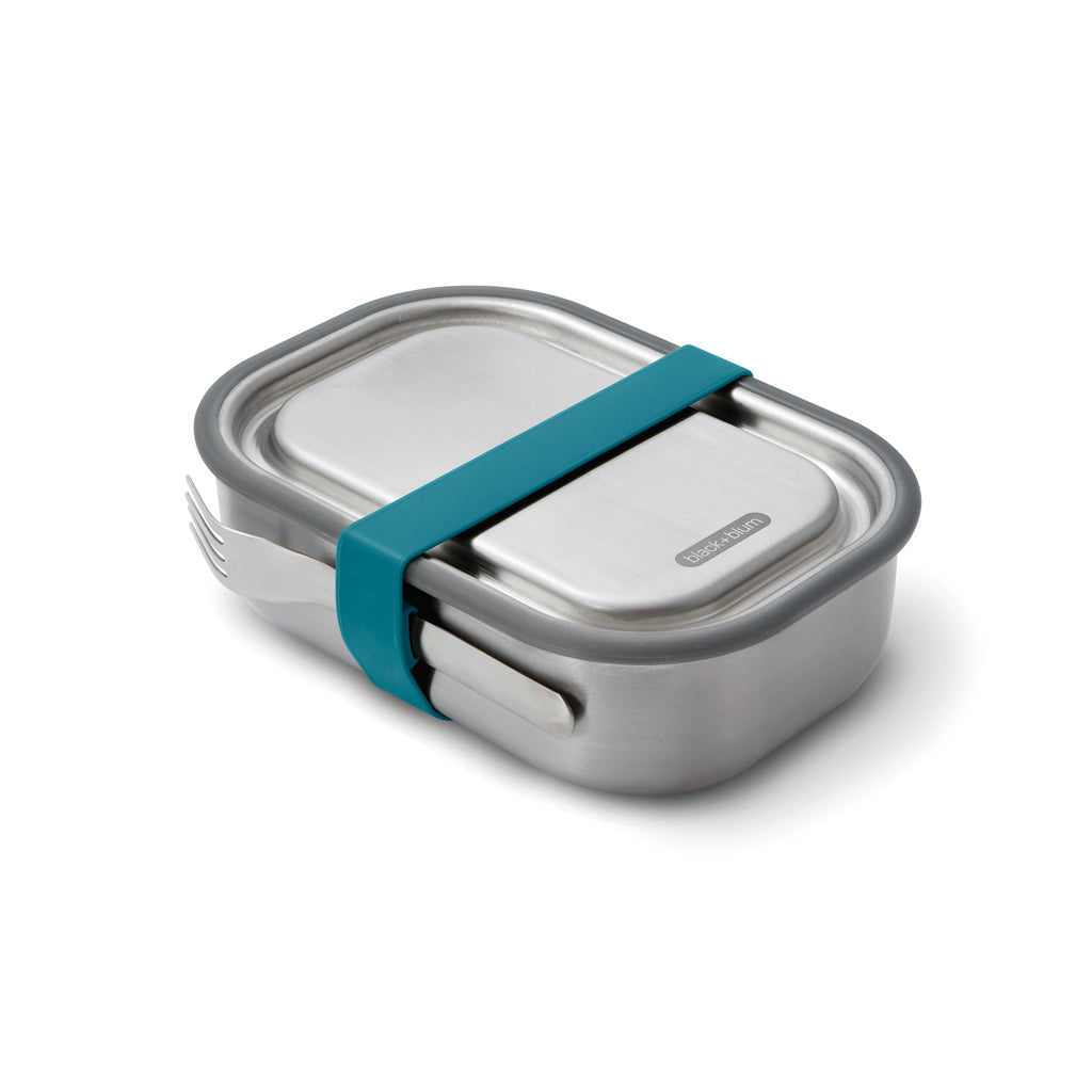 Black+Blum Stainless Steel Lunch Box groß als Werbeartikel mit Logo