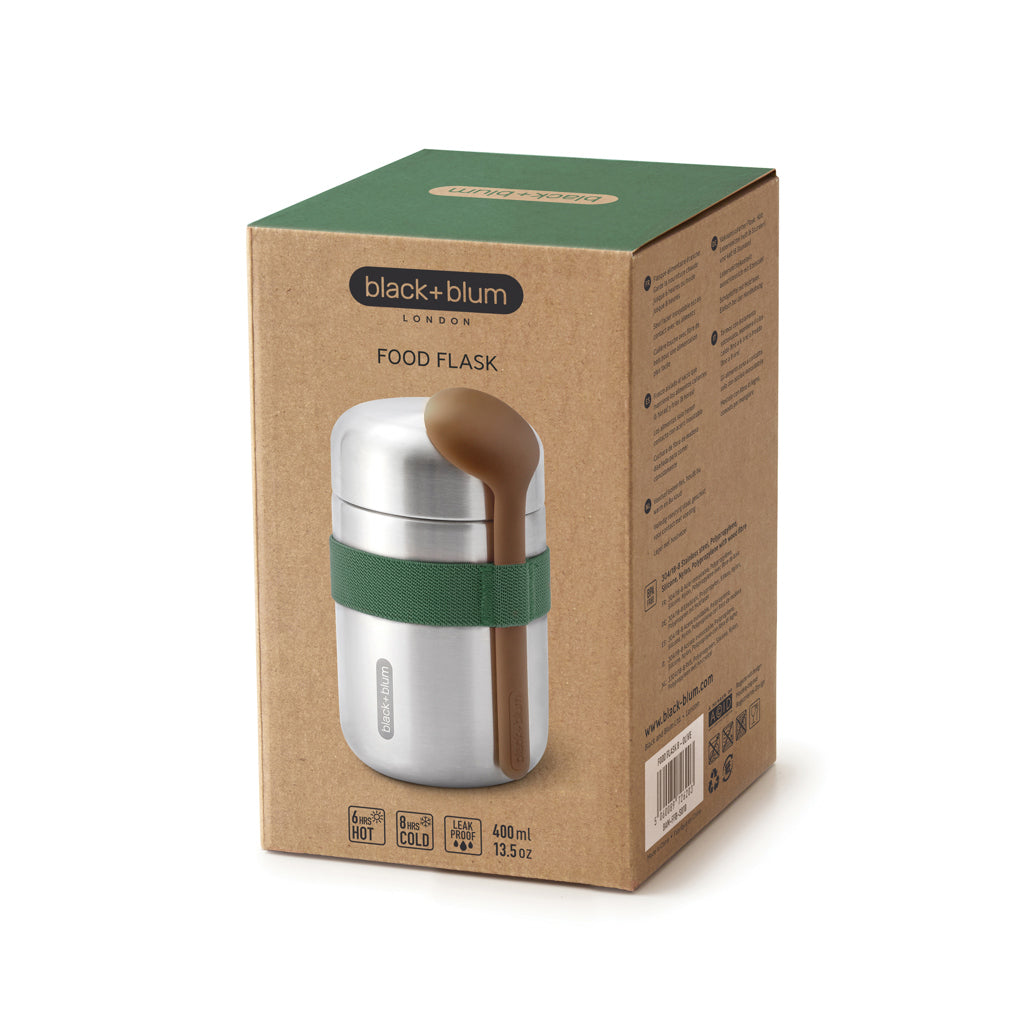 Black+Blum Food Flask 400ml als Werbeartikel mit Logo