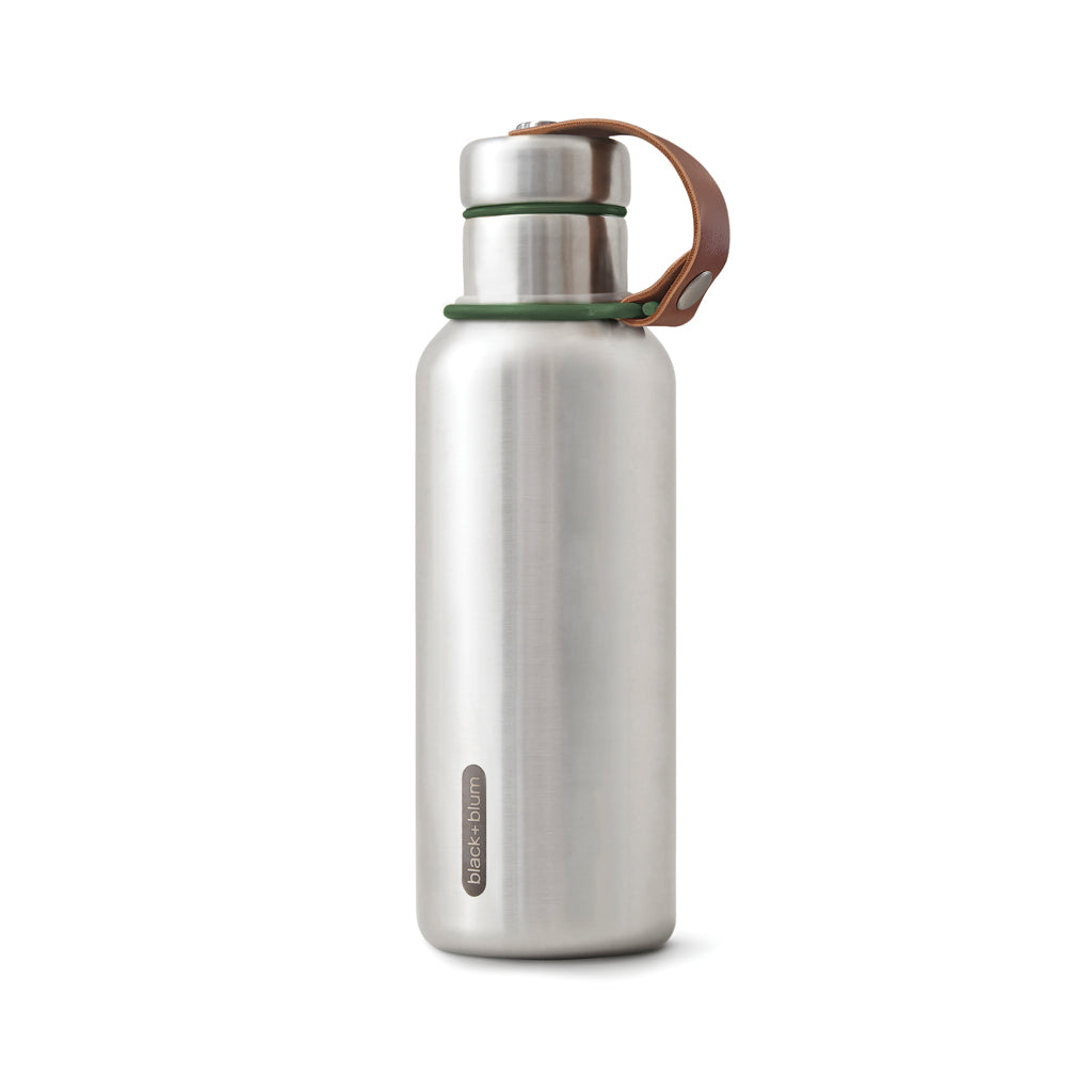 Black+Blum isolierte Wasserflasche klein, 500ml – Ansicht 1
