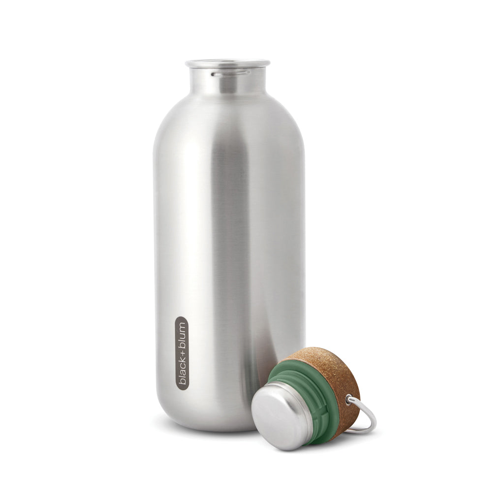 Black+Blum Stahl-Wasserflasche 600ml – Ansicht 3