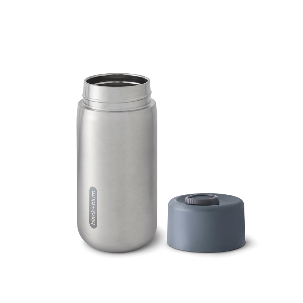 Black+Blum isolierter, auslaufsicherer Becher aus Edelstahl – Ansicht 6