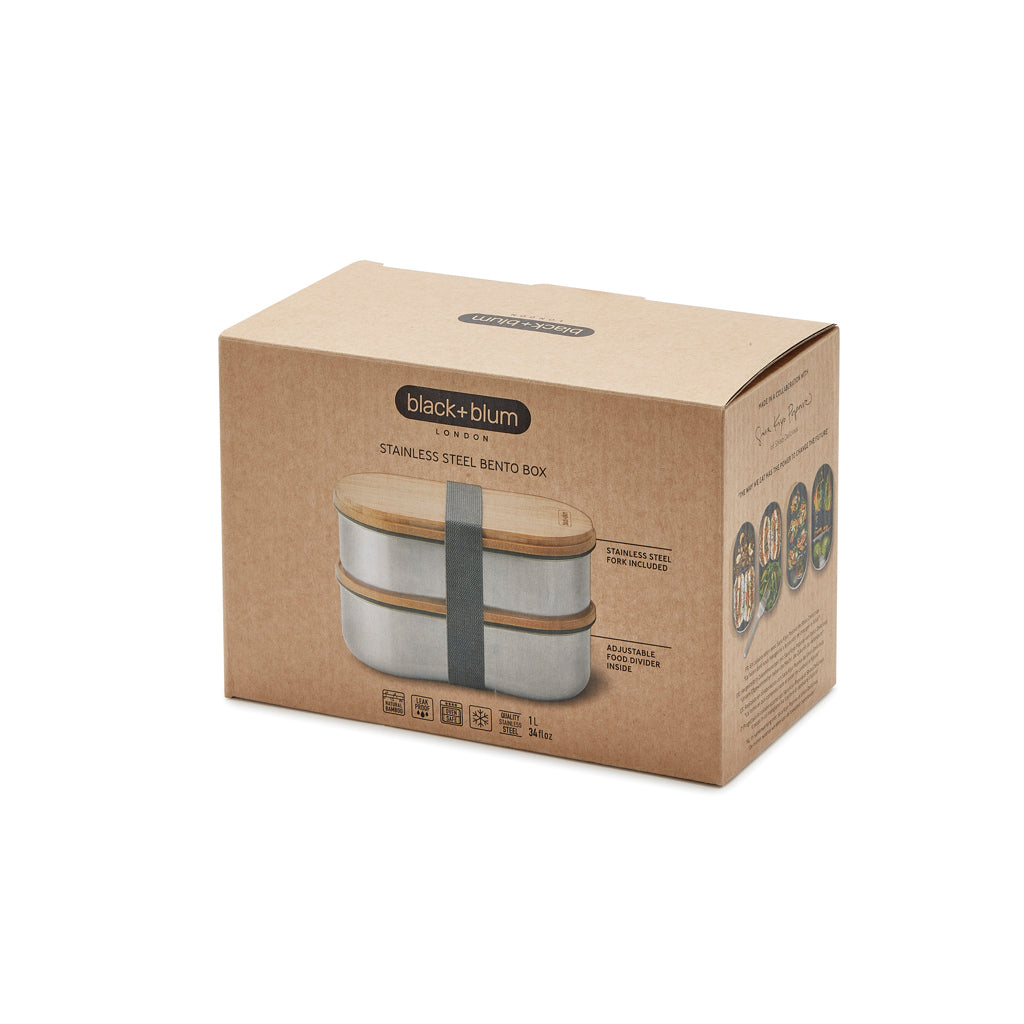 Black+Blum Stainless Steel Double Bento Box – Ansicht 2