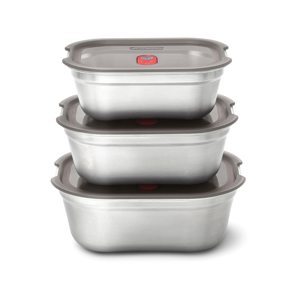 Black+Blum 3-tlg. Mealprep Box Set - klein, medium, groß – Ansicht 2