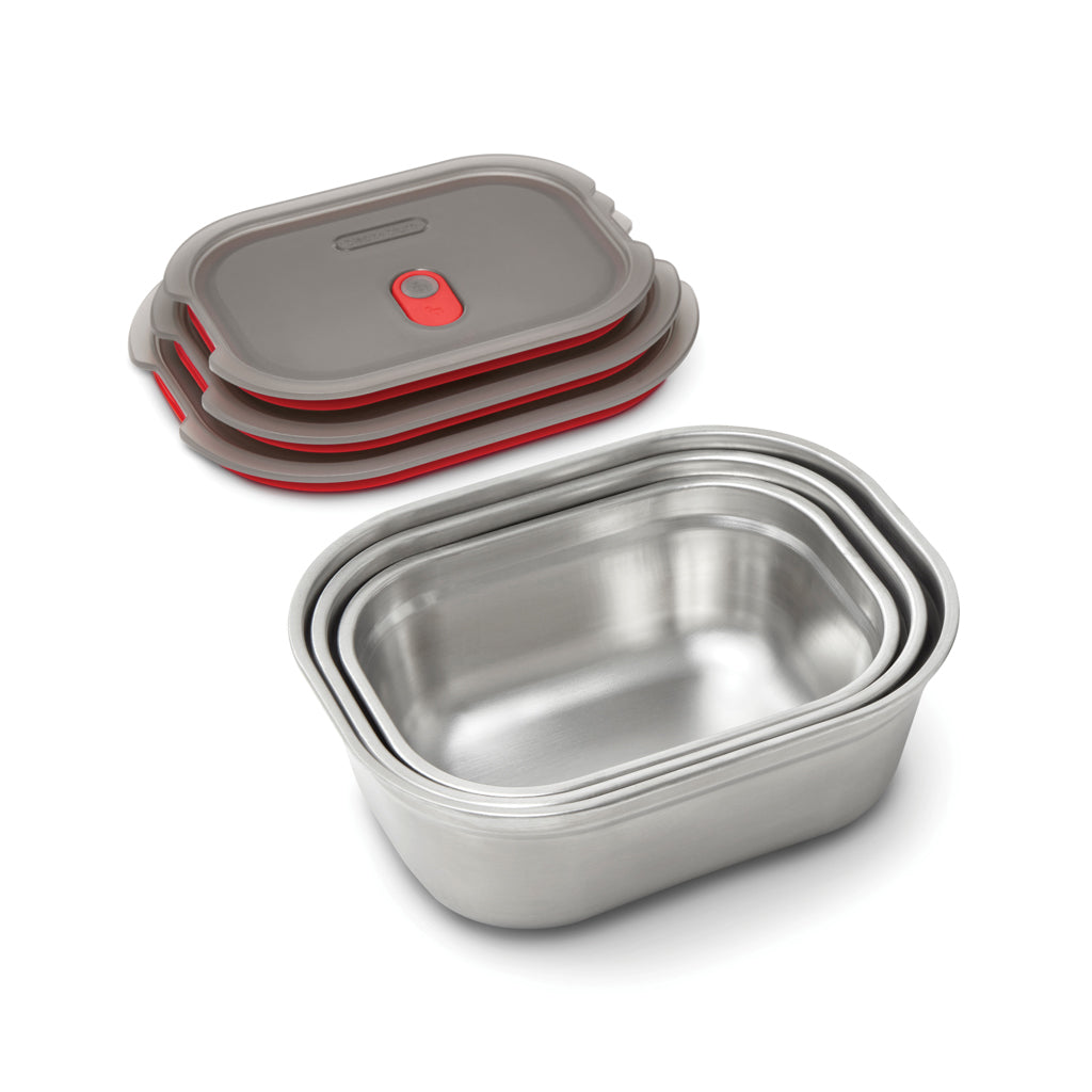 Black+Blum 3-tlg. Mealprep Box Set - klein, medium, groß – Ansicht 3