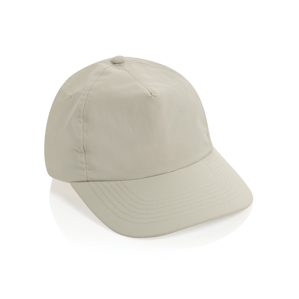 KENTO URBAN RCS 5-Panel-Cap aus RCS recyceltem Nylon – Ansicht 1