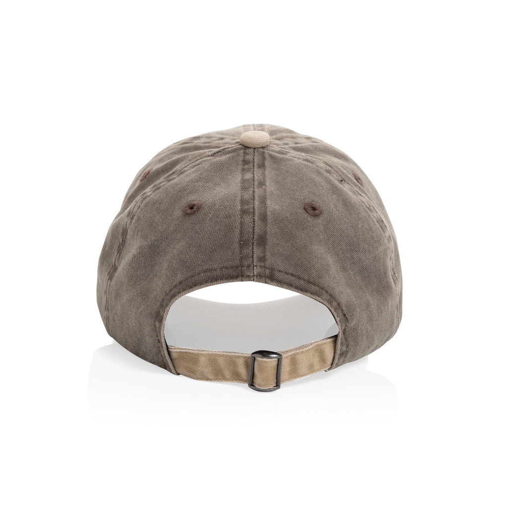 BEAU AWARE™ Two-Tone 6-Panel-Cap aus washed Cotton-Twill – Ansicht 8