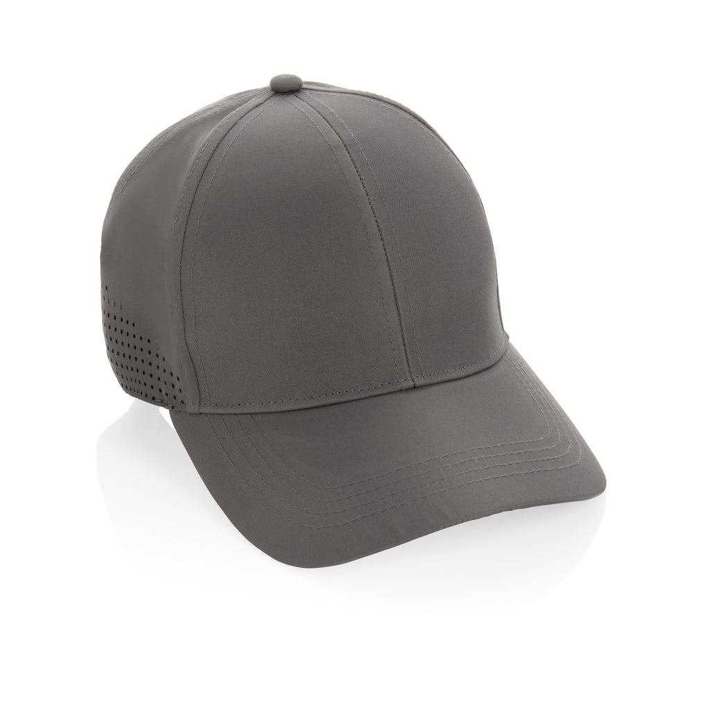 Impact AWARE™ rPET 6-Panel-Sportkappe – Ansicht 1