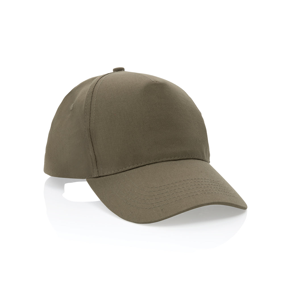 Impact 5 Panel Kappe aus 190gr rCotton mit AWARE™ Tracer – Ansicht 2