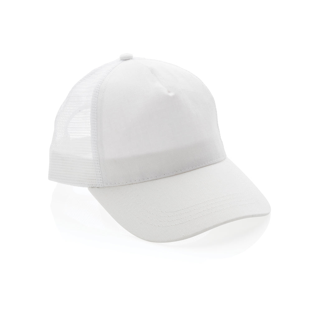 Impact AWARE™ 190gr Brushed rCotton 5 Panel Trucker-Cap – Ansicht 3