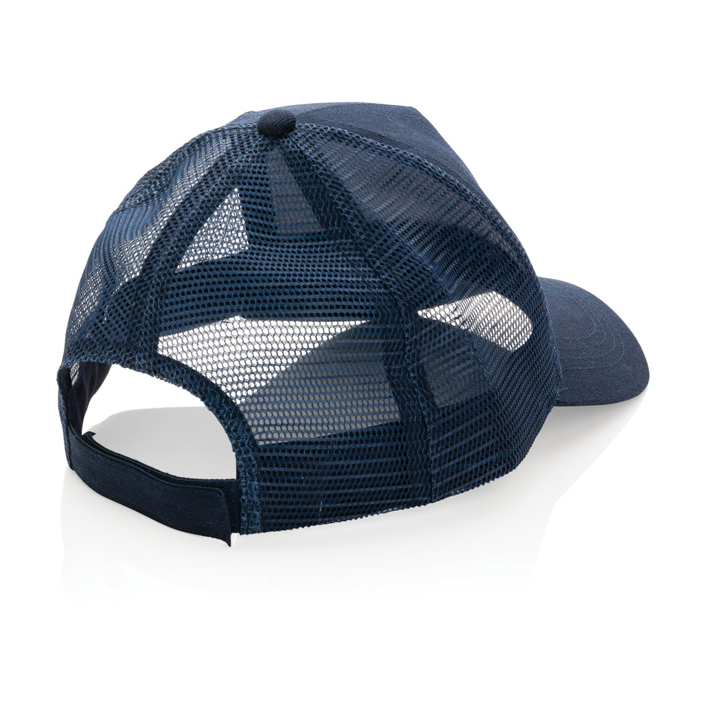 Impact AWARE™ 190gr Brushed rCotton 5 Panel Trucker-Cap – Ansicht 5