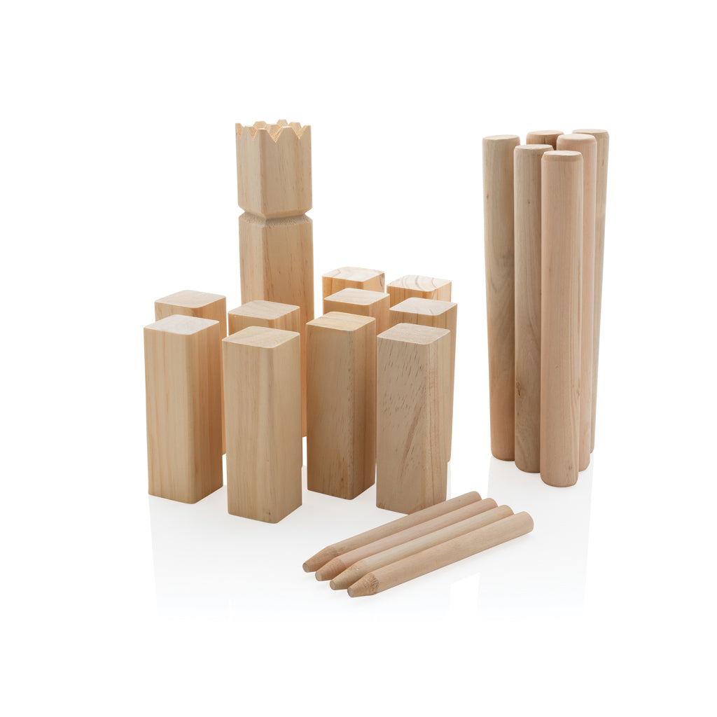Kubb Outdoor Wurfspiel aus Holz – Ansicht 1