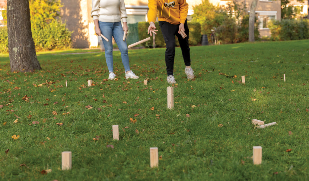 Kubb Outdoor Wurfspiel aus Holz – Ansicht 7