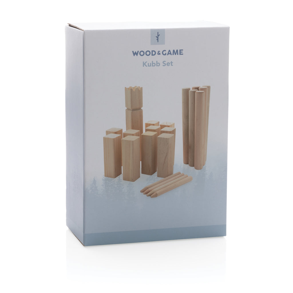 Kubb Outdoor Wurfspiel aus Holz – Ansicht 5