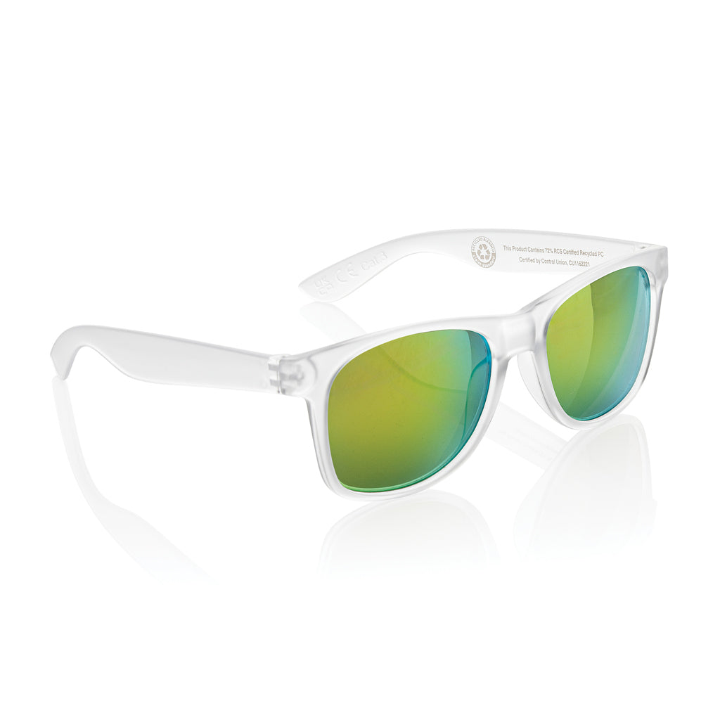 Gleam Sonnenbrille aus RCS rec. PC mit verspiegelten Gläsern – Ansicht 3