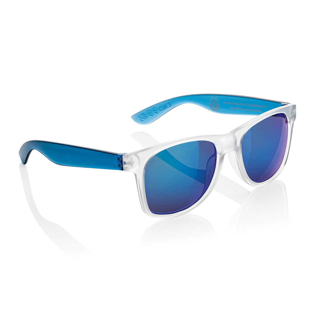 Gleam Sonnenbrille aus RCS rec. PC mit verspiegelten Gläsern – Ansicht 1