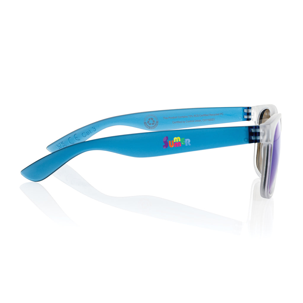 Gleam Sonnenbrille aus RCS rec. PC mit verspiegelten Gläsern – Ansicht 7