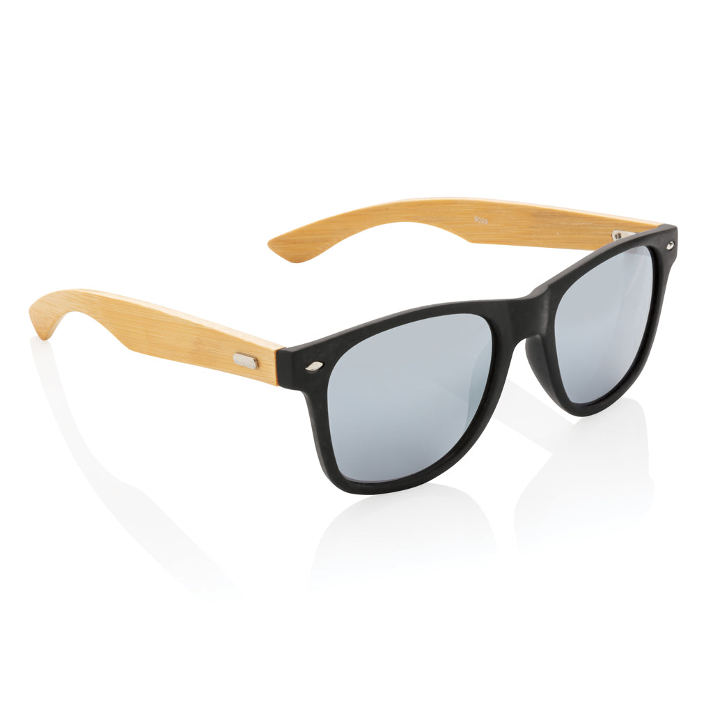 Sonnenbrille aus Bambus und RCS recyceltem Kunststoff – Ansicht 3