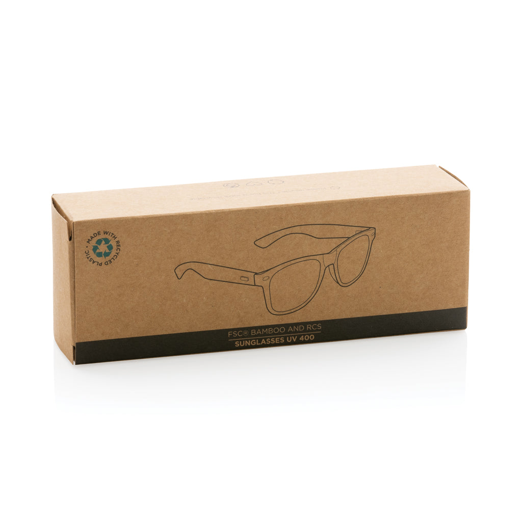 Sonnenbrille aus Bambus und RCS recyceltem Kunststoff – Ansicht 6